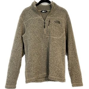 NORTH FACE - Men’s Fleece Quarter Zip Size Medium